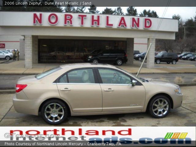 2006 Lincoln Zephyr  in Dune Pearl Metallic