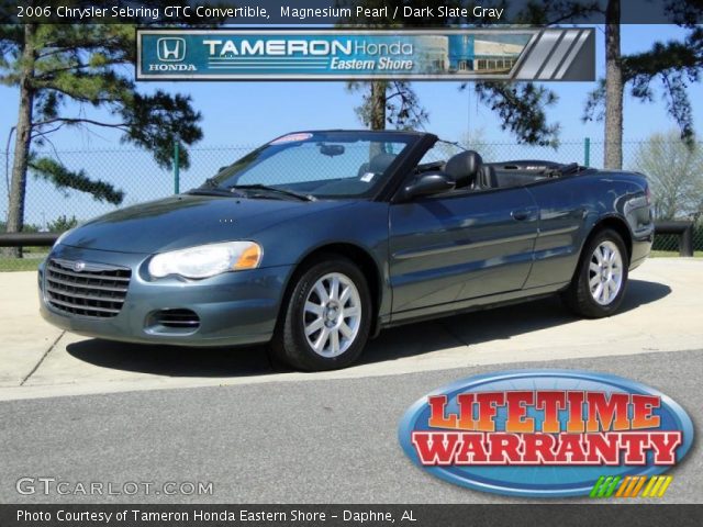 2006 Chrysler Sebring GTC Convertible in Magnesium Pearl