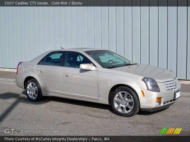 2007 Cadillac CTS Sedan in Gold Mist