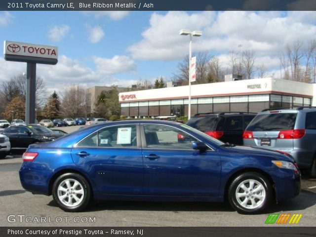 2011 Toyota Camry LE in Blue Ribbon Metallic