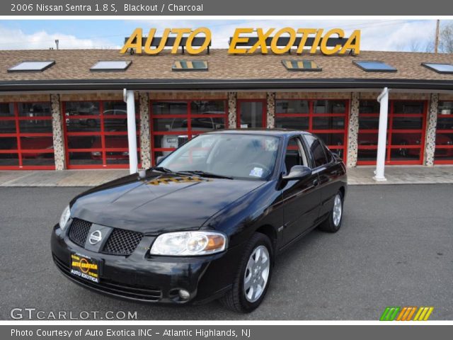 2006 Nissan Sentra 1.8 S in Blackout