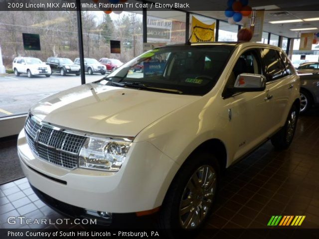 2009 Lincoln MKX AWD in White Platinum Tri Coat