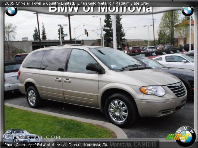 2005 Chrysler Town & Country Limited in Linen Gold Metallic