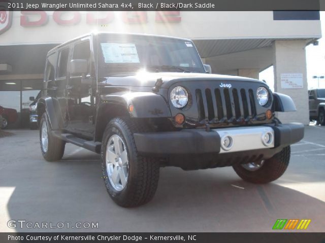 2011 Jeep Wrangler Unlimited Sahara 4x4 in Black