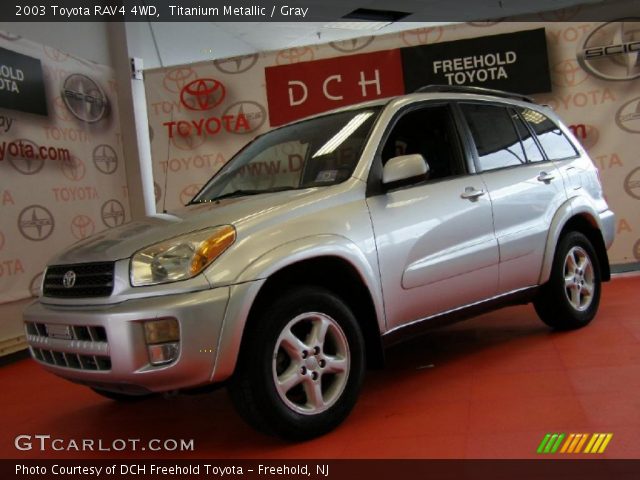 2003 Toyota RAV4 4WD in Titanium Metallic