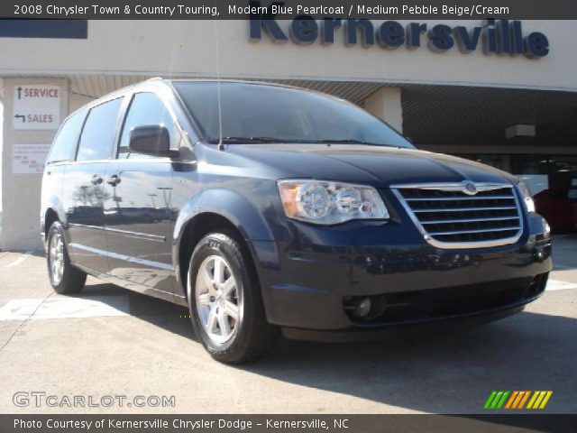 2008 Chrysler Town & Country Touring in Modern Blue Pearlcoat