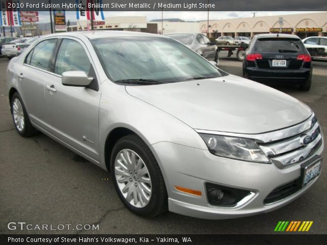 2010 Ford Fusion Hybrid in Brilliant Silver Metallic