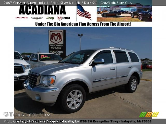 2007 Chrysler Aspen Limited in Bright Silver Metallic