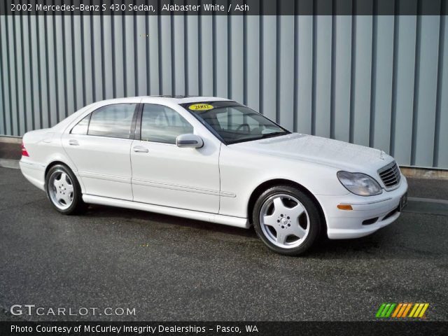 2002 Mercedes-Benz S 430 Sedan in Alabaster White