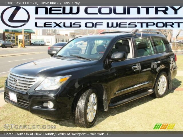 2008 Lexus LX 570 in Onyx Black