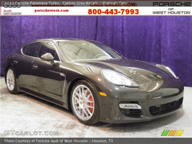 2010 Porsche Panamera Turbo in Carbon Grey Metallic