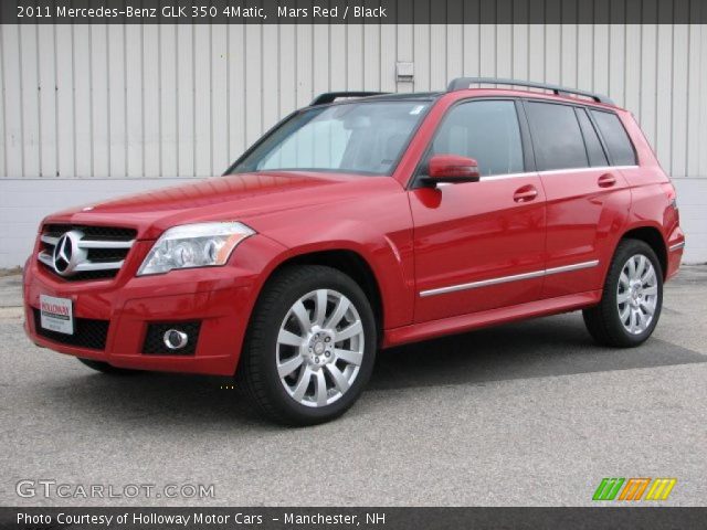 2011 Mercedes-Benz GLK 350 4Matic in Mars Red