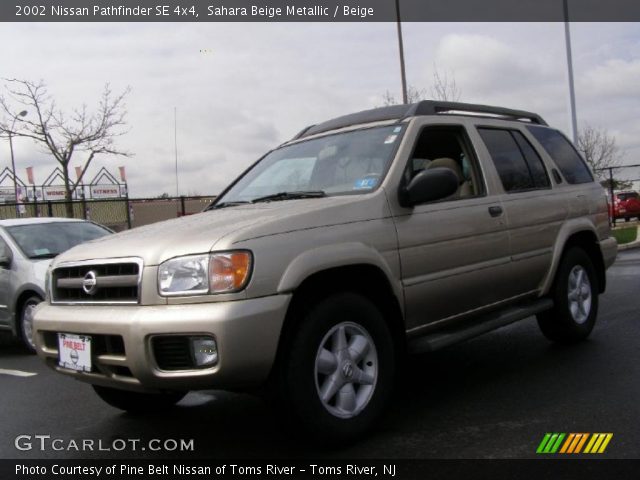 2002 Nissan Pathfinder SE 4x4 in Sahara Beige Metallic