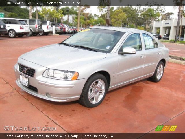 2008 Volvo S60 2.5T in Silver Metallic