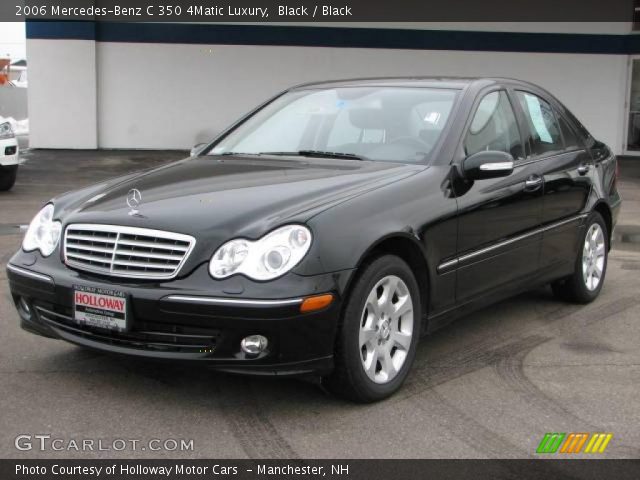 2006 Mercedes-Benz C 350 4Matic Luxury in Black