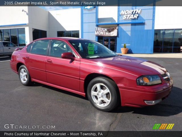 2005 Chevrolet Impala LS in Sport Red Metallic