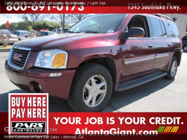 2003 GMC Envoy XL SLT in Magnetic Red Metallic