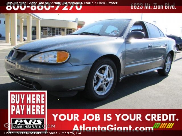 2005 Pontiac Grand Am SE Sedan in Graystone Metallic