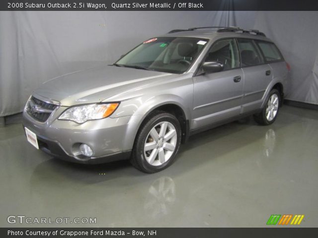 2008 Subaru Outback 2.5i Wagon in Quartz Silver Metallic