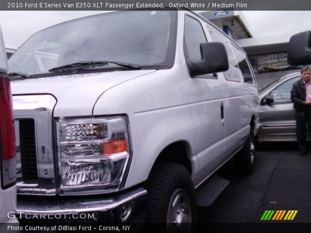 2010 Ford E Series Van E350 XLT Passenger Extended in Oxford White