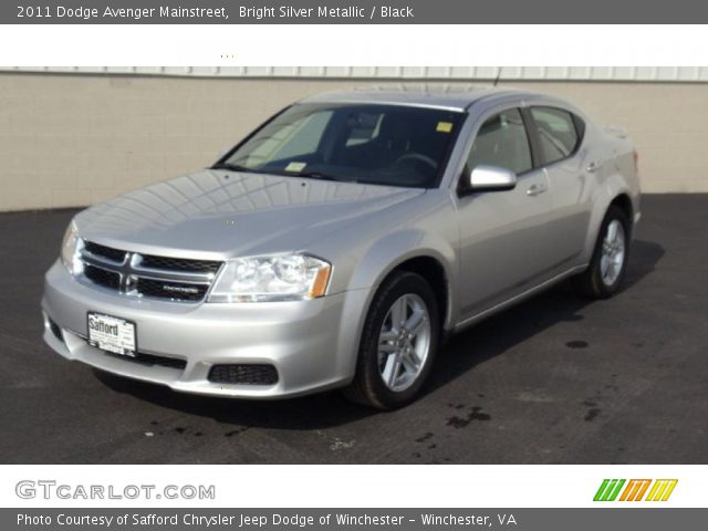 2011 Dodge Avenger Mainstreet in Bright Silver Metallic