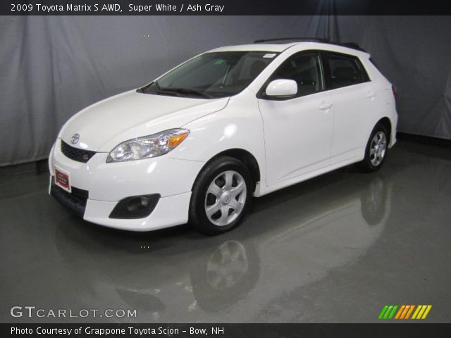2009 Toyota Matrix S AWD in Super White