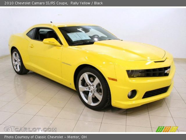 2010 Chevrolet Camaro SS/RS Coupe in Rally Yellow