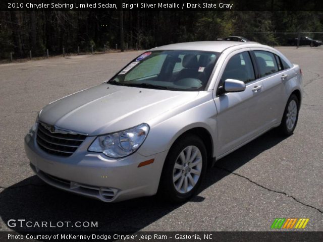 2010 Chrysler Sebring Limited Sedan in Bright Silver Metallic