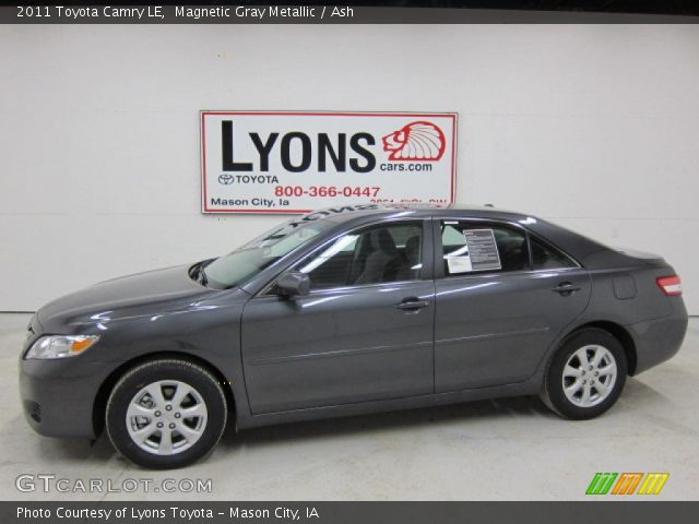 2011 Toyota Camry LE in Magnetic Gray Metallic