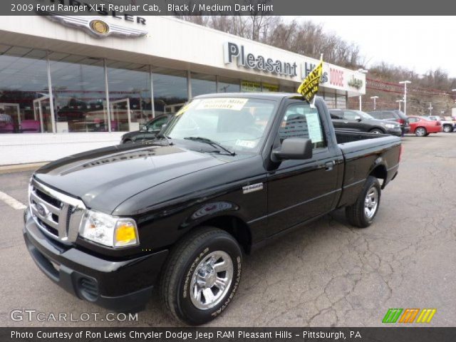 2009 Ford Ranger XLT Regular Cab in Black