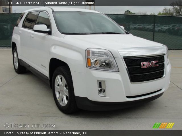 2010 GMC Terrain SLE in Summit White