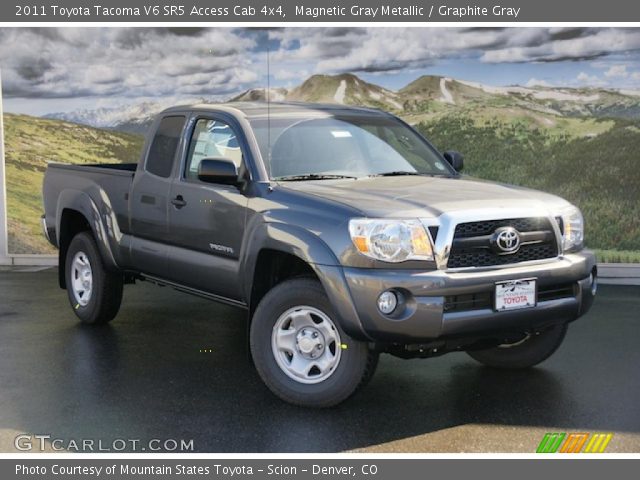 2011 Toyota Tacoma V6 SR5 Access Cab 4x4 in Magnetic Gray Metallic