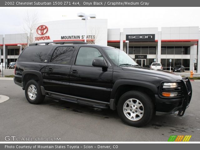 2002 Chevrolet Suburban 1500 Z71 4x4 in Onyx Black