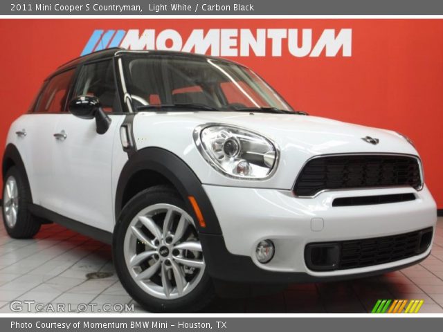 2011 Mini Cooper S Countryman in Light White