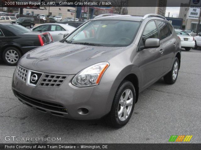 2008 Nissan Rogue SL AWD in Gotham Gray Metallic