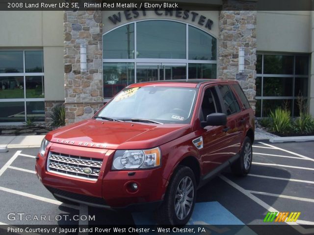 2008 Land Rover LR2 SE in Rimini Red Metallic