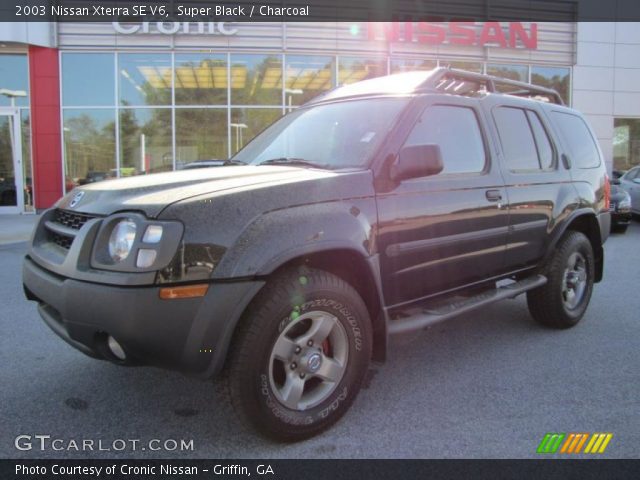 2003 Nissan Xterra SE V6 in Super Black
