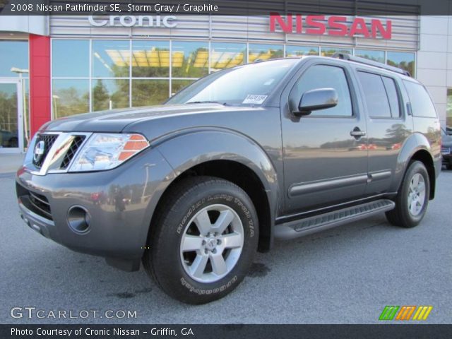 2008 Nissan Pathfinder SE in Storm Gray