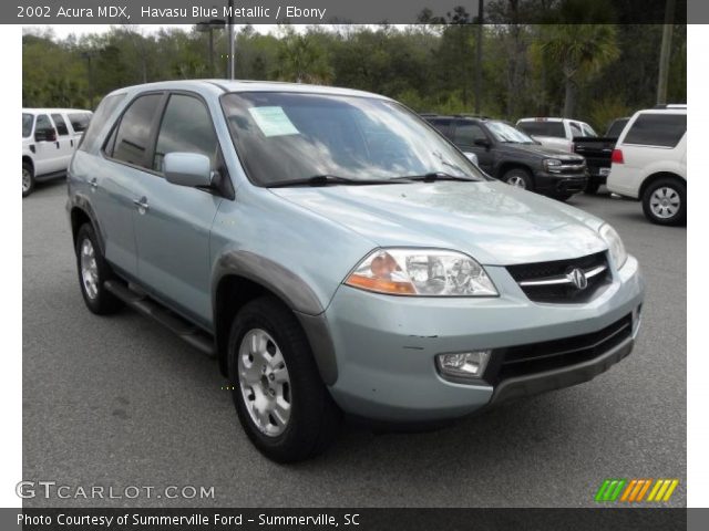 2002 Acura MDX  in Havasu Blue Metallic