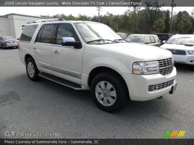 2008 Lincoln Navigator Luxury in White Chocolate Tri Coat