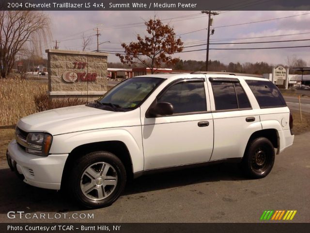 2004 Chevrolet TrailBlazer LS 4x4 in Summit White