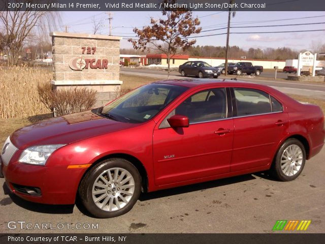 2007 Mercury Milan I4 Premier in Vivid Red Metallic