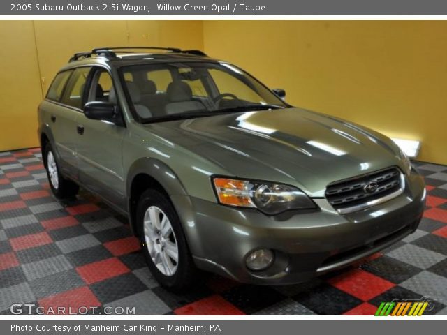 2005 Subaru Outback 2.5i Wagon in Willow Green Opal