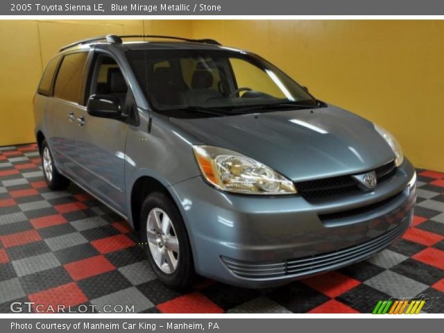 2005 Toyota Sienna LE in Blue Mirage Metallic