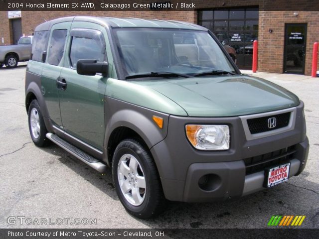 2004 Honda Element EX AWD in Galapagos Green Metallic