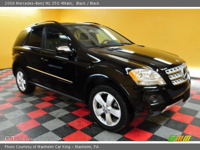 2009 Mercedes-Benz ML 350 4Matic in Black