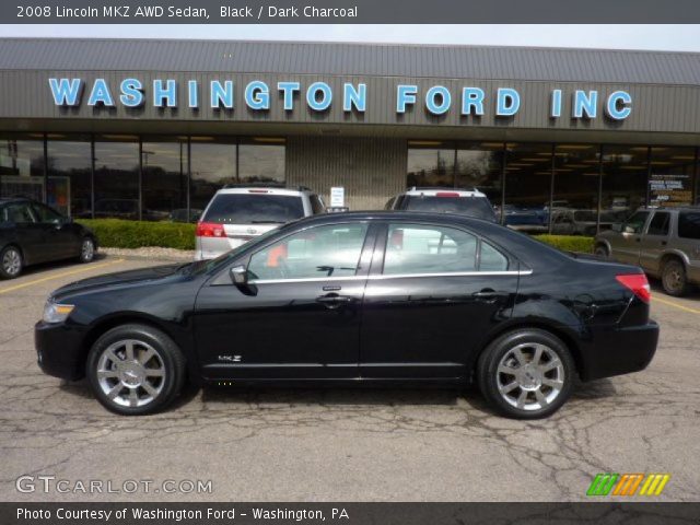 2008 Lincoln MKZ AWD Sedan in Black