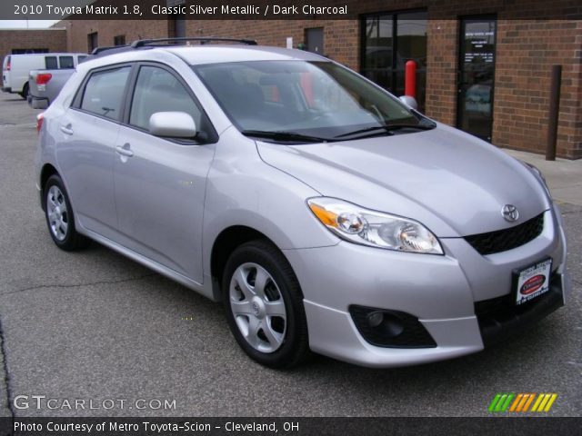 2010 Toyota Matrix 1.8 in Classic Silver Metallic