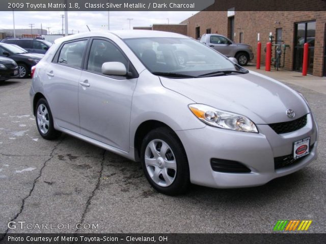 2009 Toyota Matrix 1.8 in Classic Silver Metallic