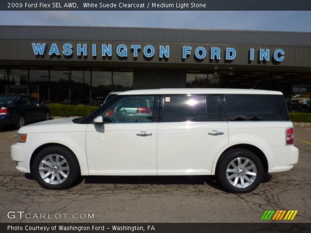 2009 Ford Flex SEL AWD in White Suede Clearcoat